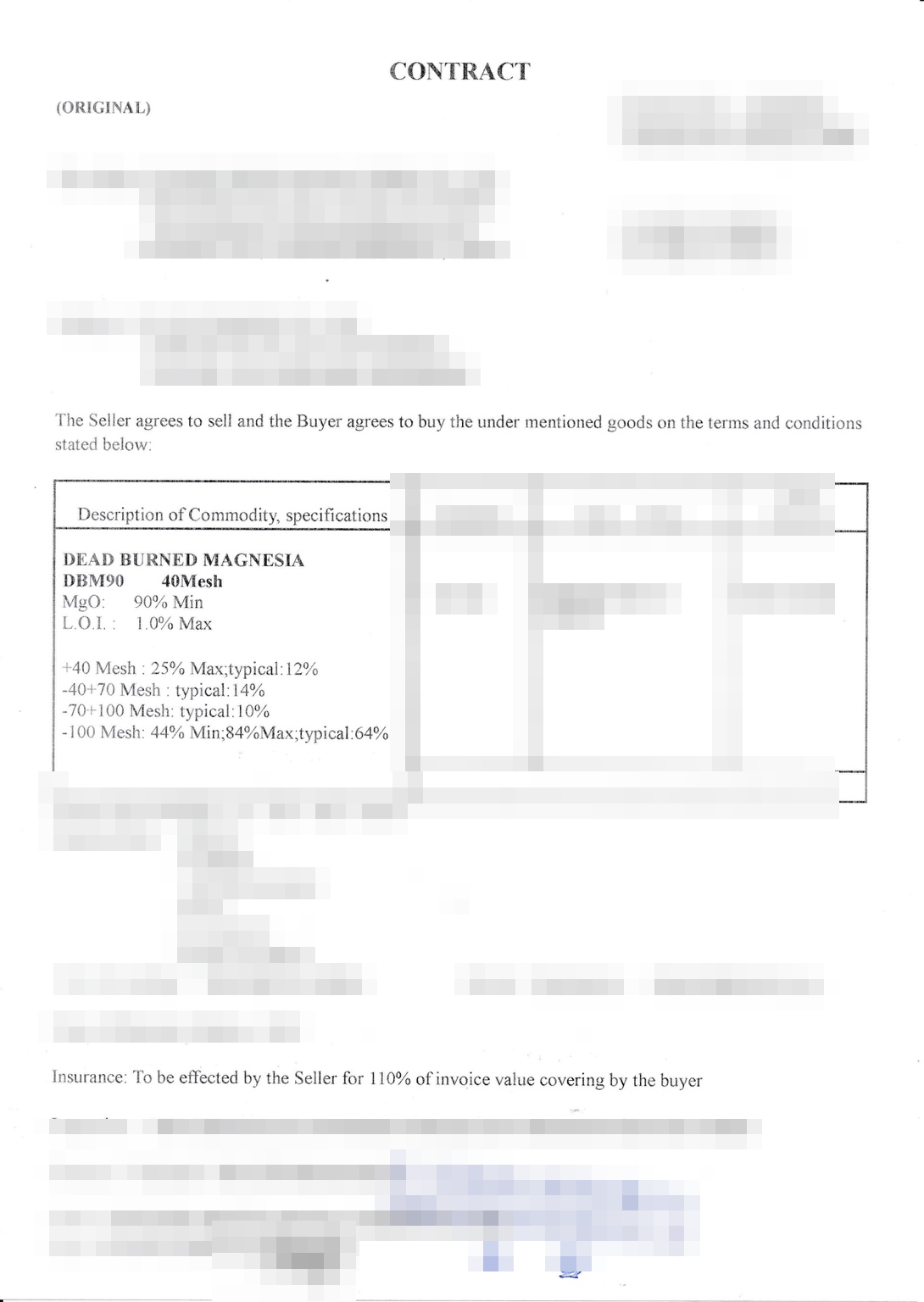 Export paperwork alignment